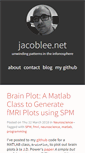 Mobile Screenshot of jacoblee.net